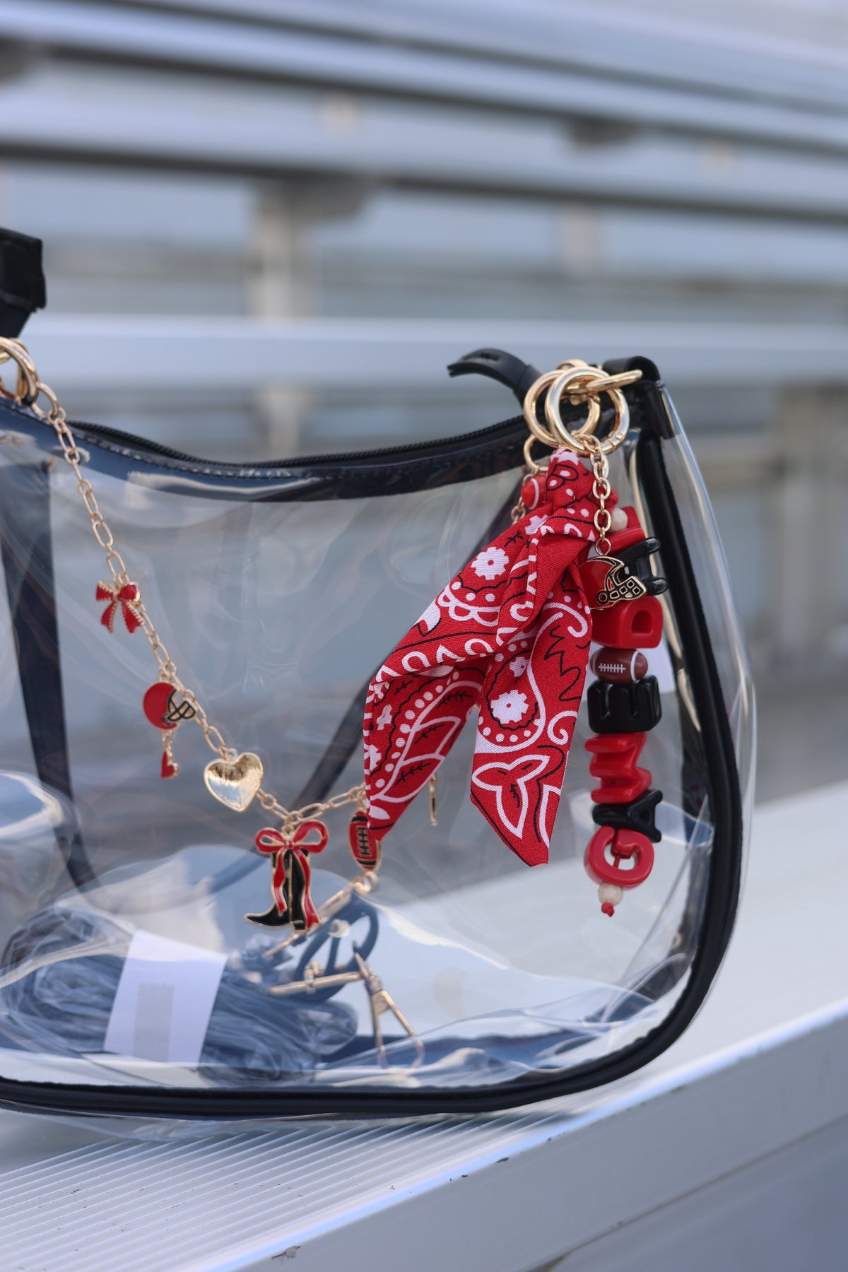 "Ready to Rally" Clear Stadium Bag