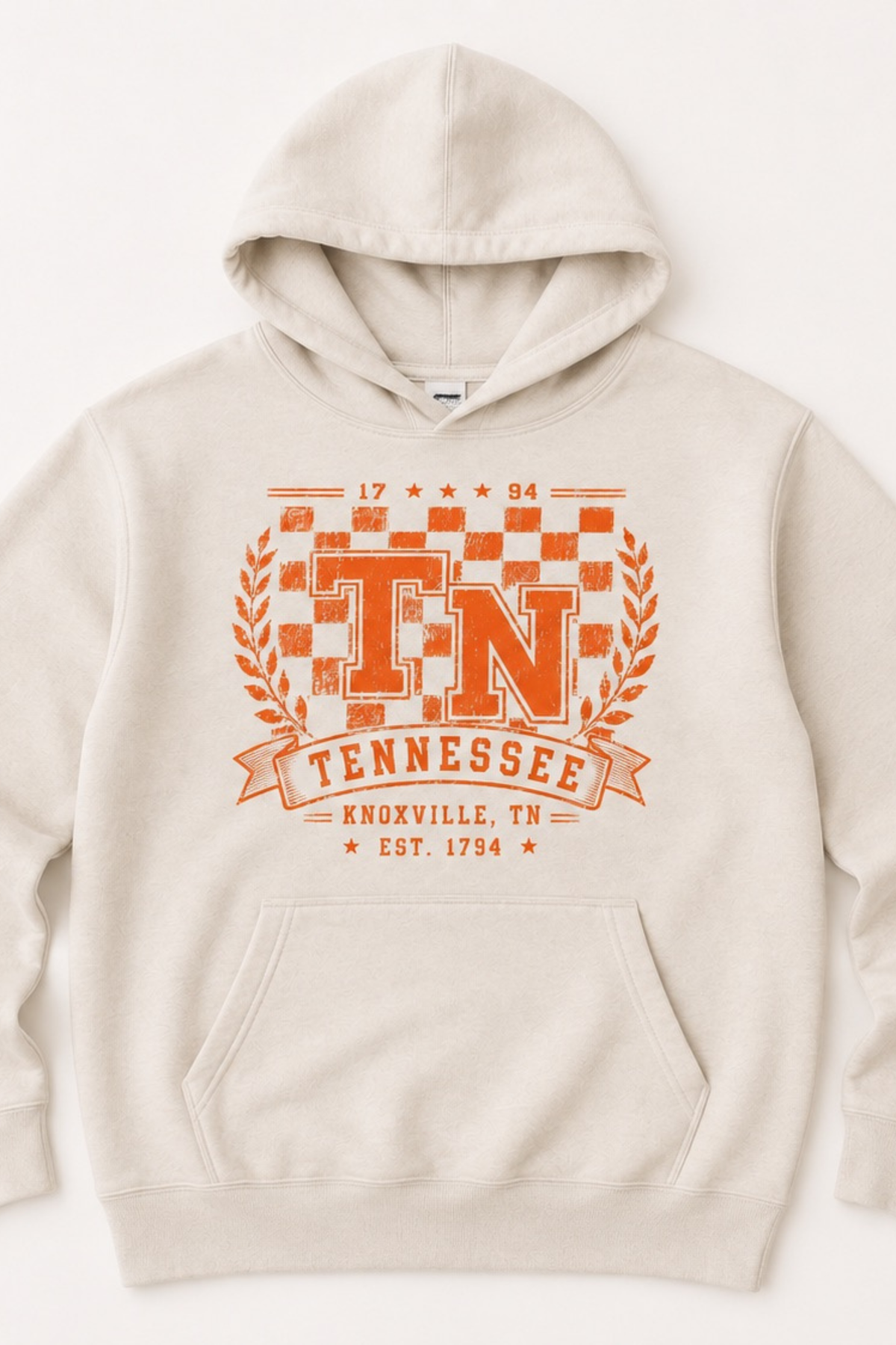 Tennessee Checkerboard Heavyweight Hoodie