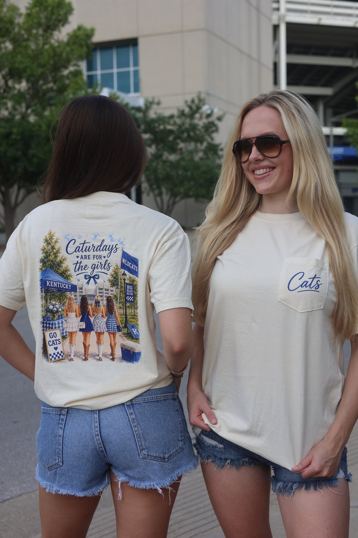 Caturdays are for the Girls Pocket Tee
