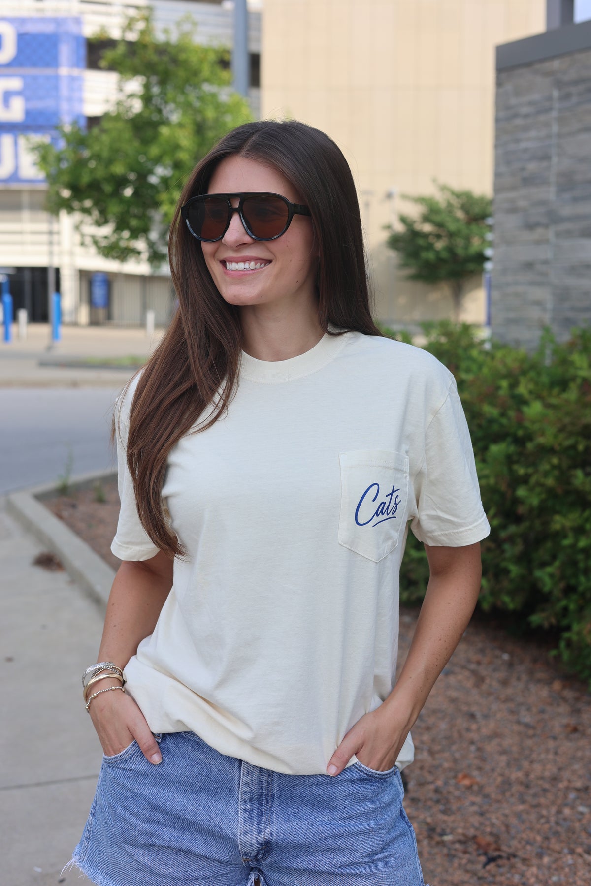 Caturdays are for the Girls Pocket Tee