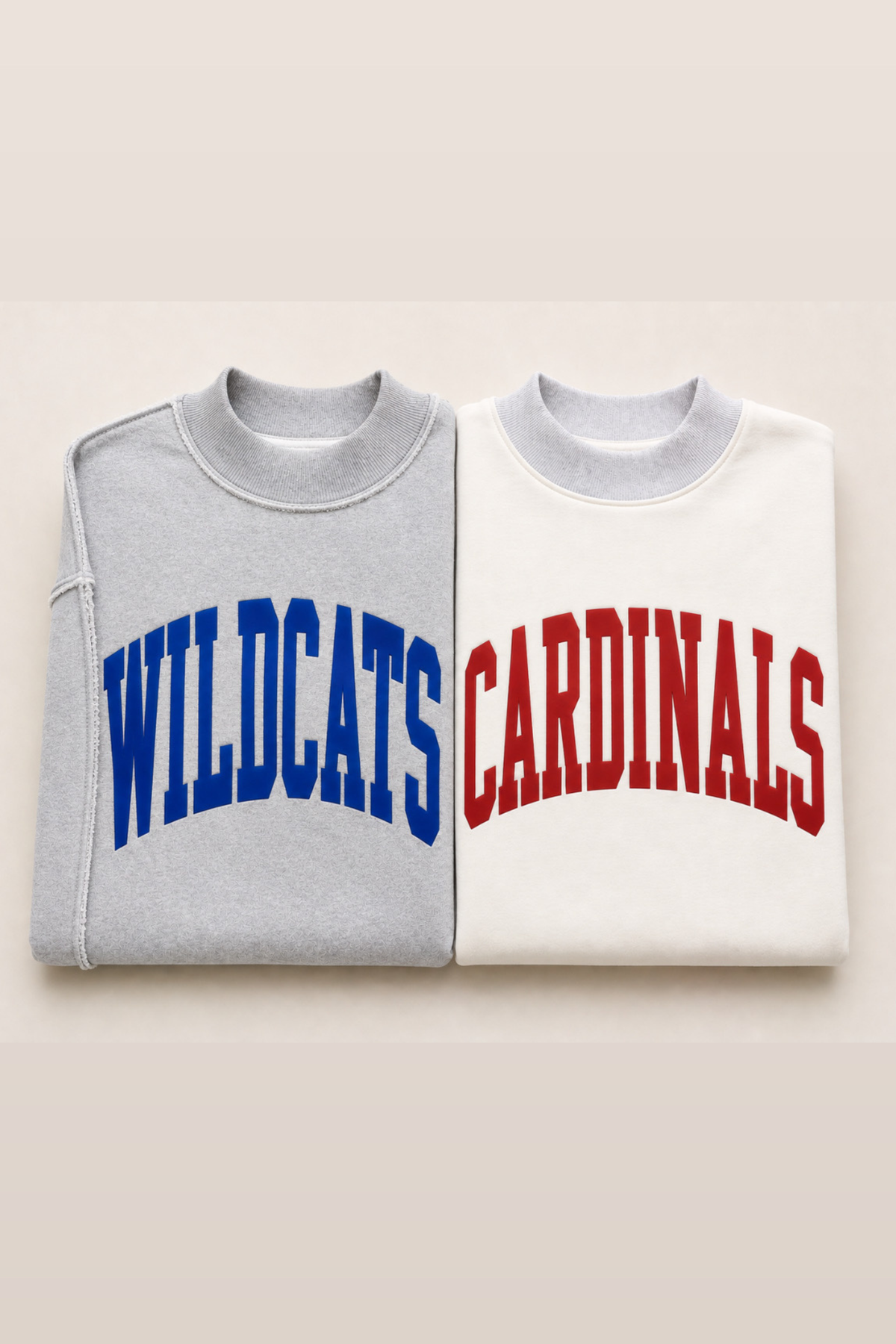House Divided Reversible Mockneck