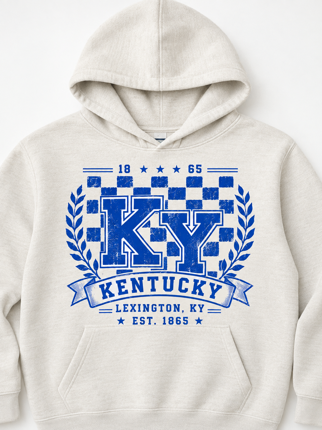 Kentucky Checkerboard Heavyweight Hoodie