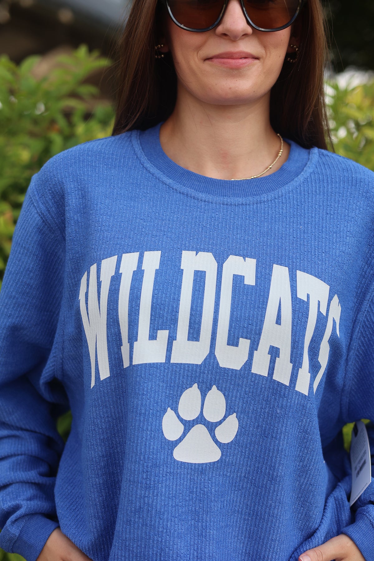The Wildcat Corded Crewneck