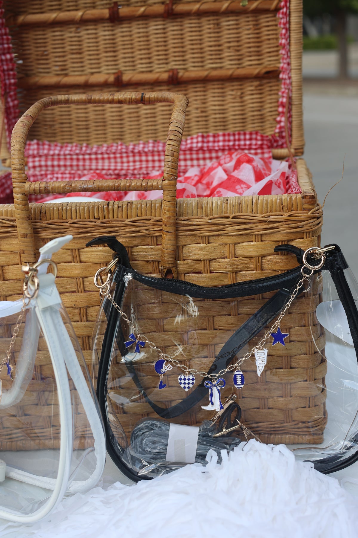 "Ready to Rally" Clear Stadium Bag