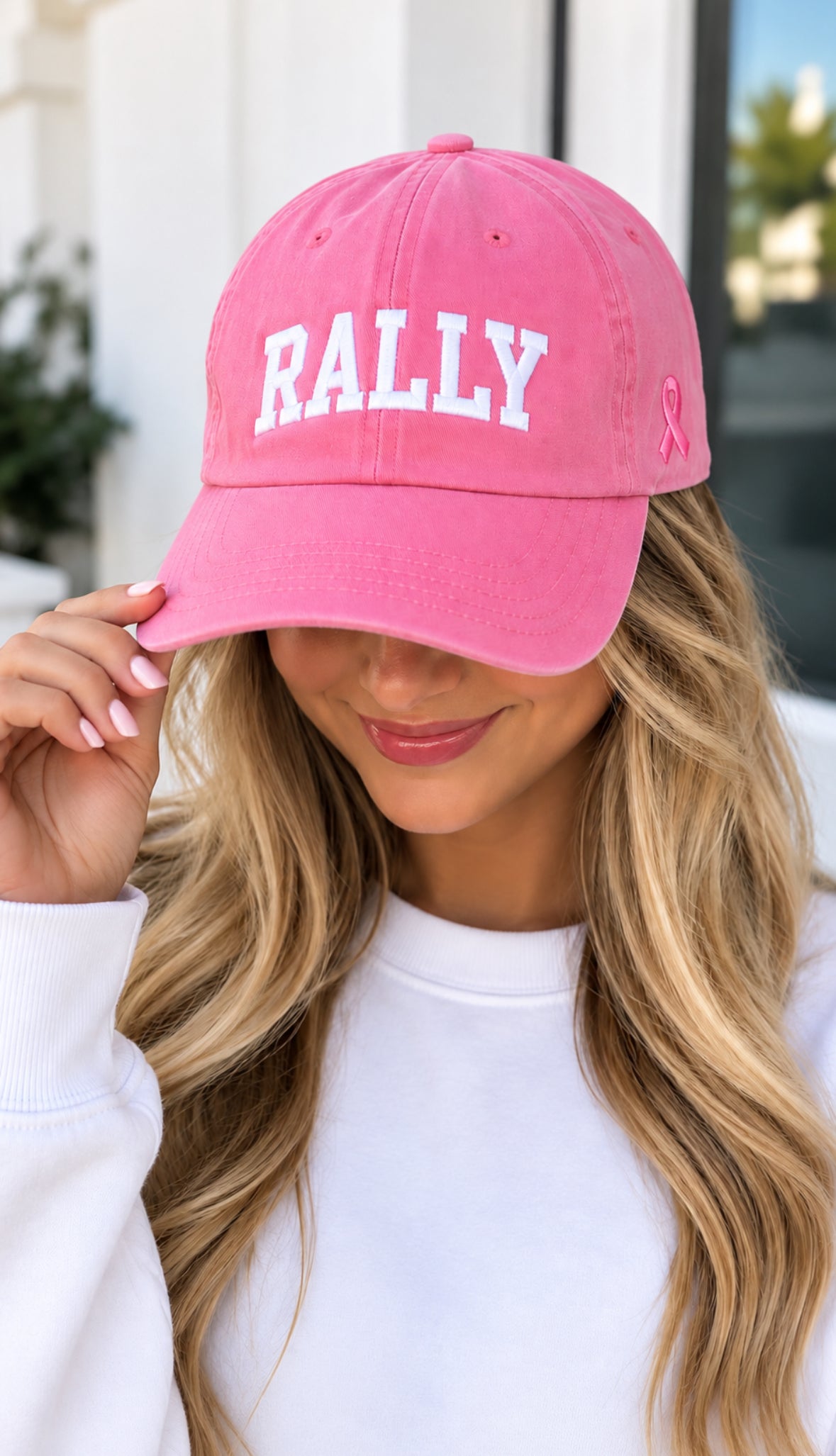RALLY Breast Cancer Awareness Hat